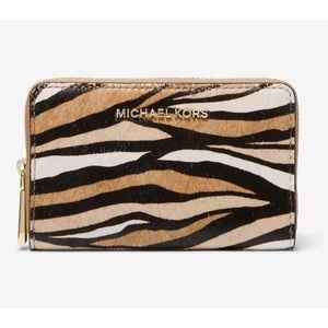 MICHAEL KORS HAIRCALF SM CARD CASE